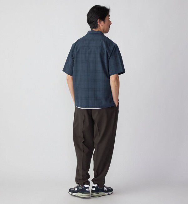 SHIPS「SHIPS: MADE IN JAPAN ドライタッチ オープンカラーシャツ 23SS」|シャツ・ブラウス|