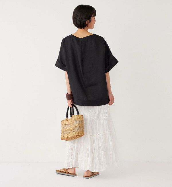 SHIPS Colors 「SHIPS Colors:〈洗濯機可能〉ハシゴレース クリンクル スカート」|スカート|