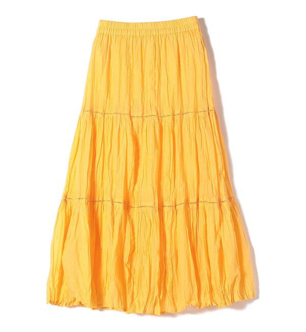 SHIPS Colors 「SHIPS Colors:〈洗濯機可能〉ハシゴレース クリンクル スカート」|スカート|