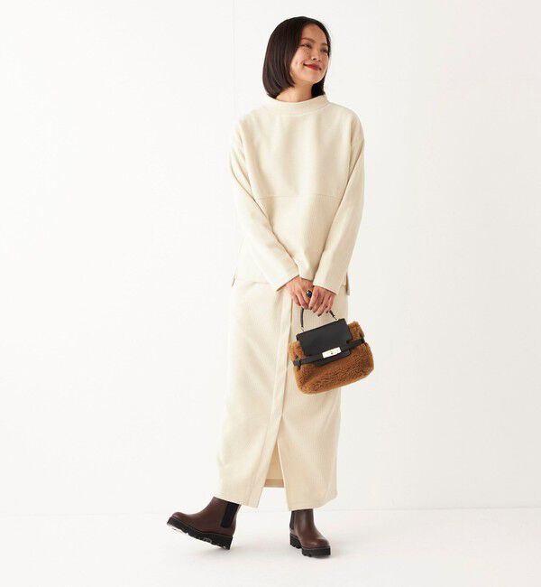 SHIPS Colors 「SHIPS Colors:〈洗濯機可能〉カット コーデュロイ タイト スカート」|タイト|