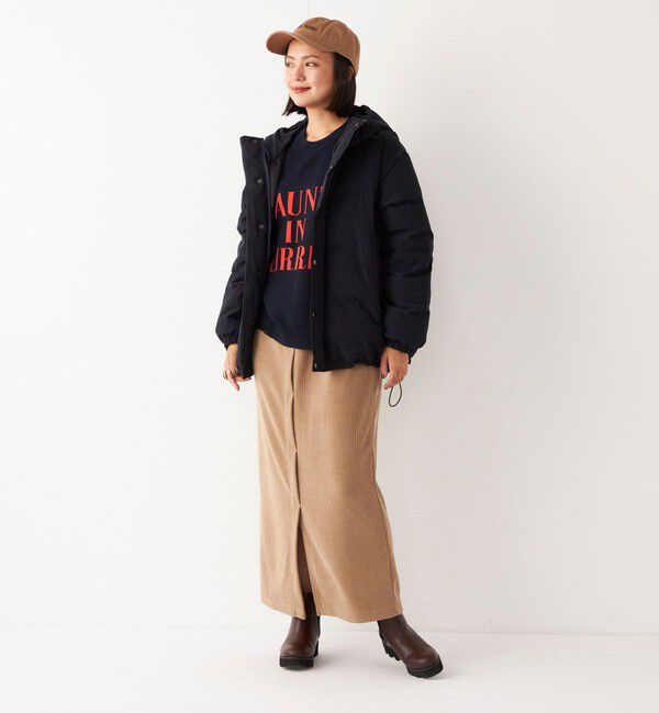 SHIPS Colors 「SHIPS Colors:〈洗濯機可能〉カット コーデュロイ タイト スカート」|タイト|