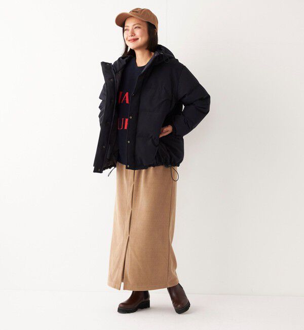 SHIPS Colors 「SHIPS Colors:〈洗濯機可能〉カット コーデュロイ タイト スカート」|タイト|