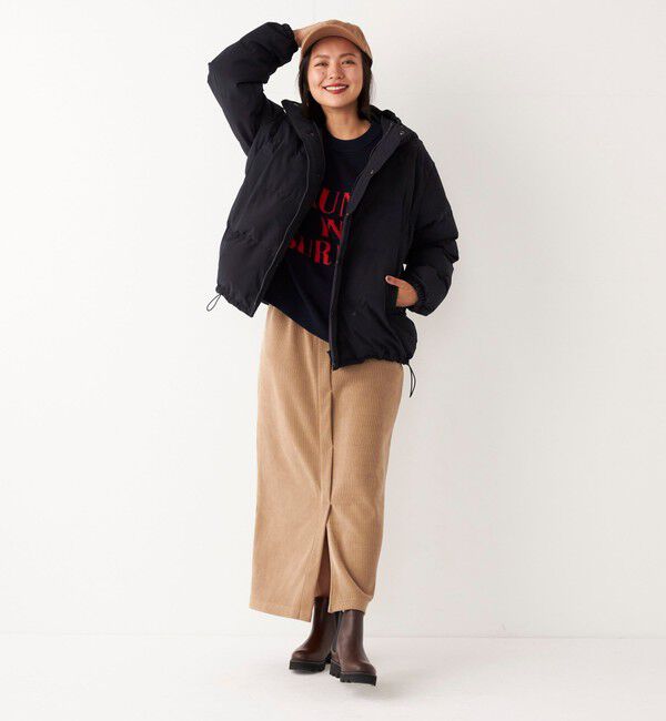 SHIPS Colors 「SHIPS Colors:〈洗濯機可能〉カット コーデュロイ タイト スカート」|タイト|