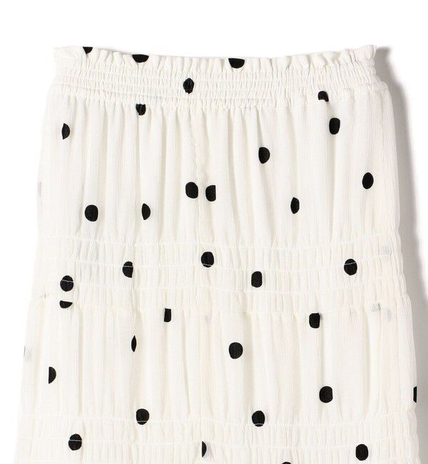 SHIPS for women「フロッキー ドット シャーリング スカート」|スカート|
