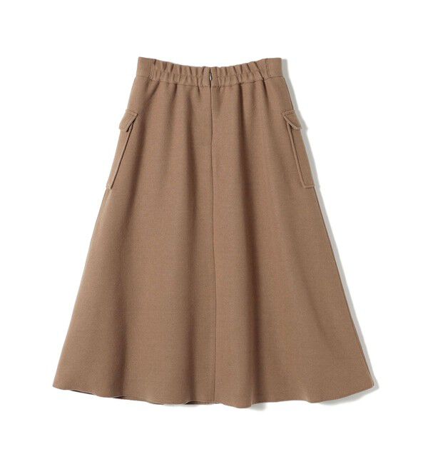 SHIPS Colors 「SHIPS Colors:〈手洗い可能〉ジャージーメルトン ポケット フレア スカート」|フレア|