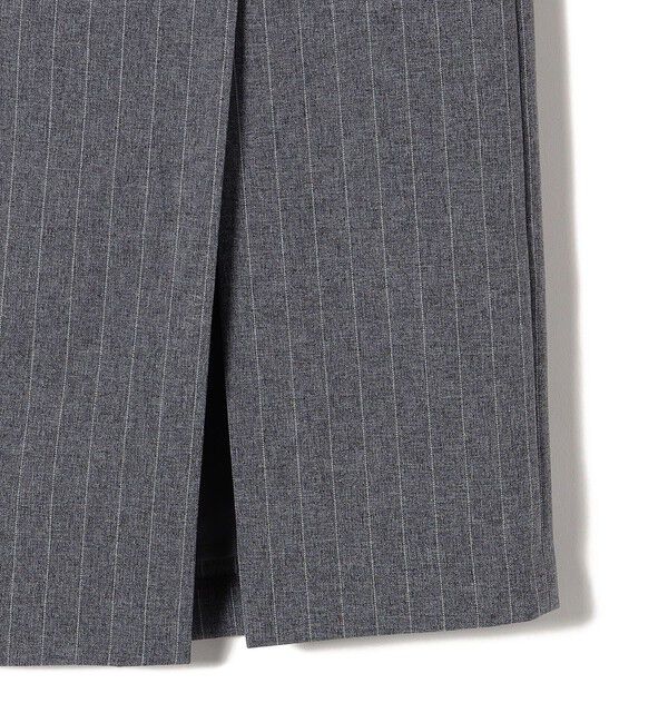 SHIPS for women「〈手洗い可能〉ベルト付 ストライプ タイト スカート 24SS ◇」|タイト|