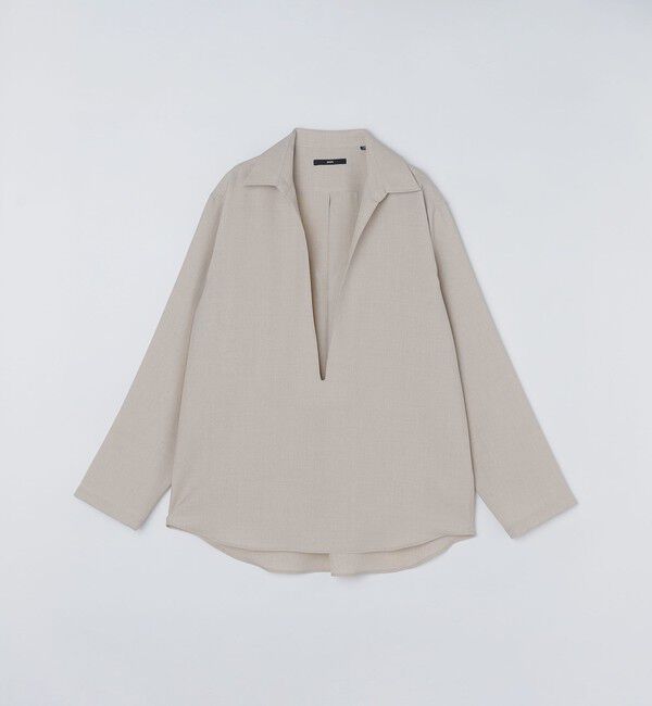 SHIPS「SHIPS: ドライタッチ スキッパー シャツ プルオーバー」|シャツ・ブラウス|