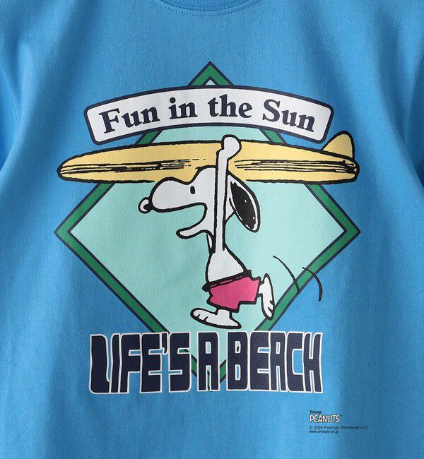 SHIPS KIDS「SHIPS KIDS:100～125cm / スヌーピー スポーツ 半袖 TEE」|Tシャツ・カットソー|