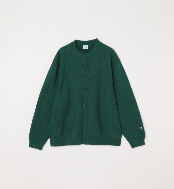 SHIPS any「【SHIPS any別注】Champion: リバースウィーブ(R) クルーネック カーディガン◇」|カーディガン|