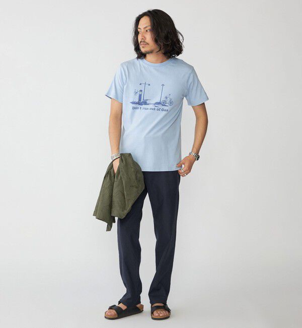 SHIPS「SHIPS: フェード プリント Tシャツ」|Tシャツ・カットソー|