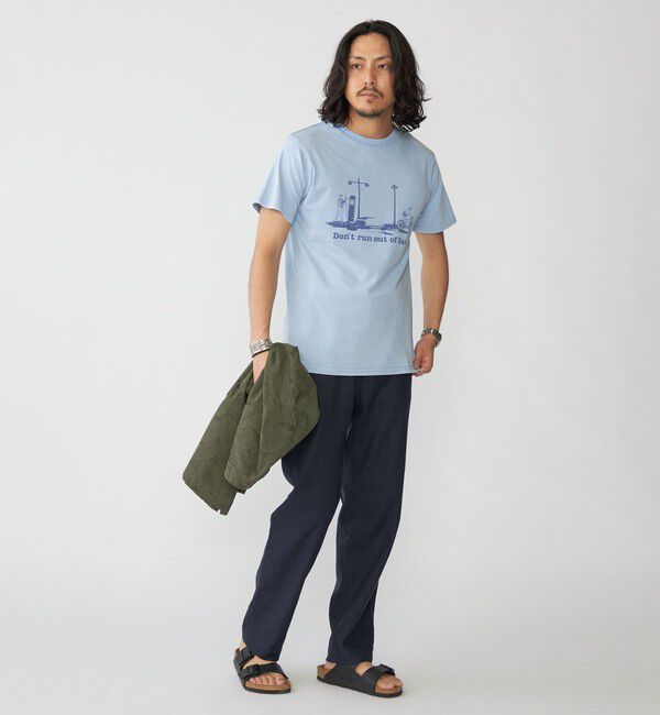 SHIPS「SHIPS: フェード プリント Tシャツ」|Tシャツ・カットソー|