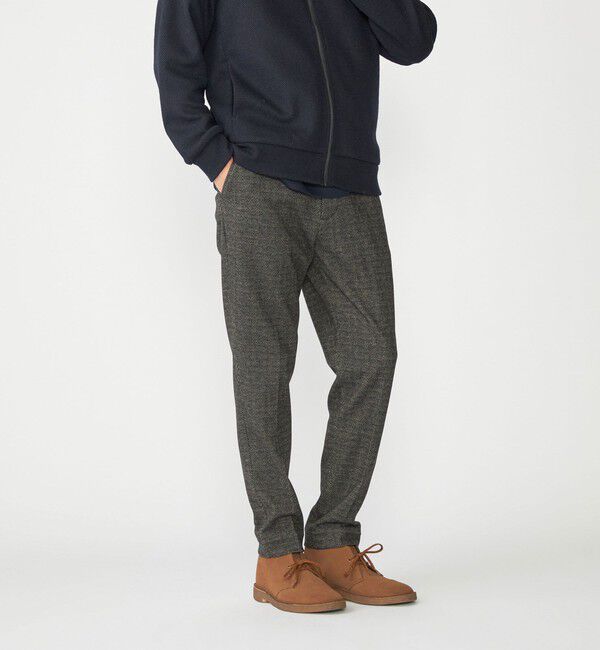 SHIPS「【WEB限定】SHIPS: ダブルジャカード パターン スラックス」|スラックス|