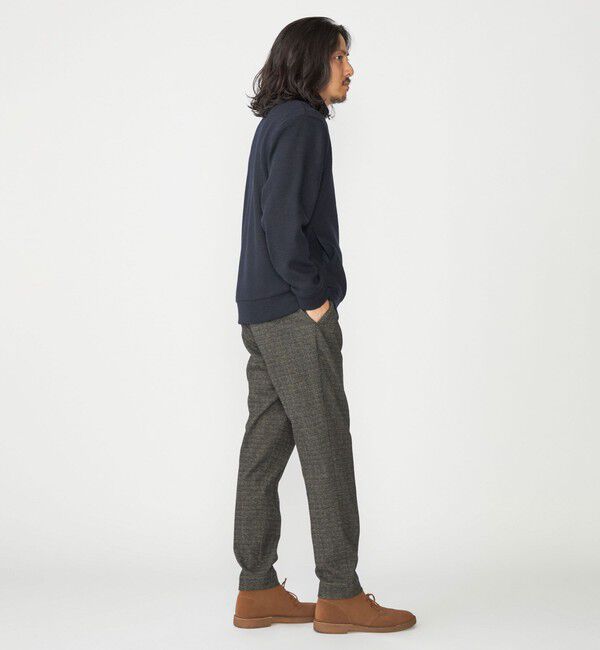 SHIPS「【WEB限定】SHIPS: ダブルジャカード パターン スラックス」|スラックス|