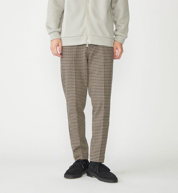 SHIPS「【WEB限定】SHIPS: ダブルジャカード パターン スラックス」|スラックス|