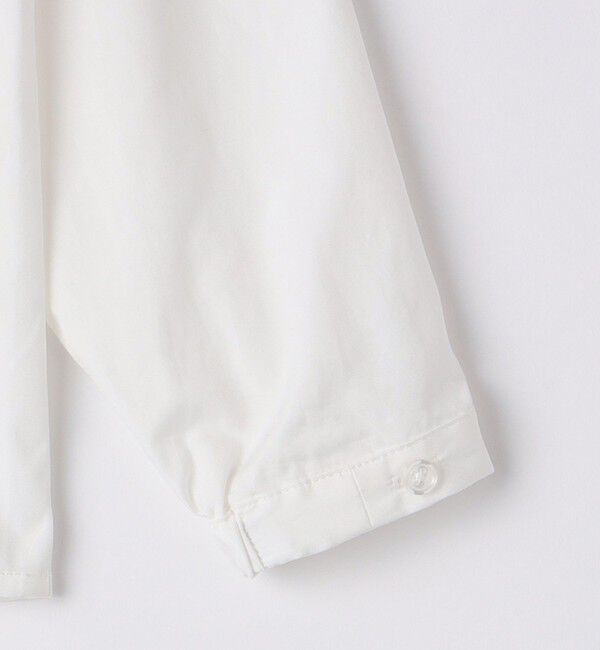 SHIPS KIDS「SHIPS KIDS:110～130cm / ミニ レース カラー ブラウス」|シャツ・ブラウス|