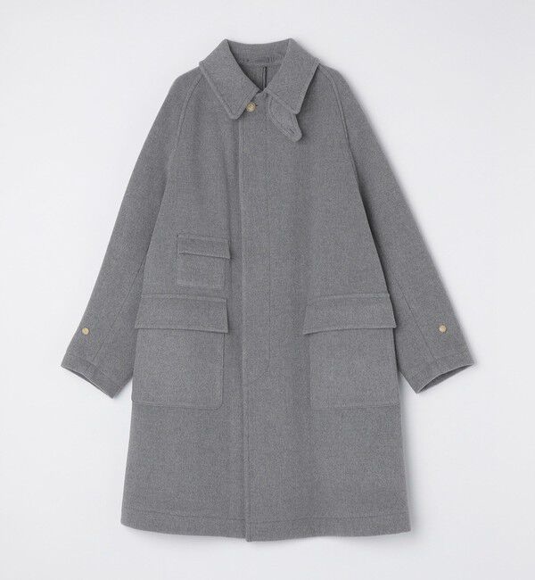 SHIPS「KAPTAIN SUNSHINE: TRAVELLER COAT BEAVER MELTON DOUBLE CLOTH」|その他|トップグレー