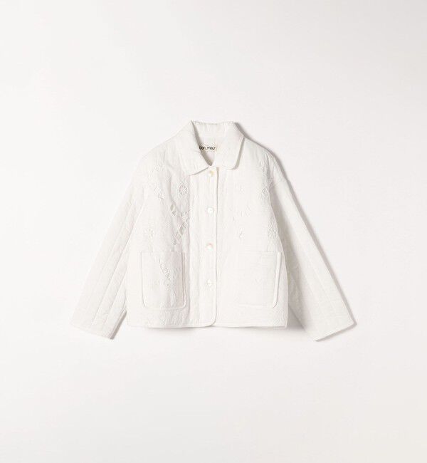 SHIPS any「bon_meur:〈手洗い可能〉中綿 エンブロ キルト コンパクト ジャケット」|その他|