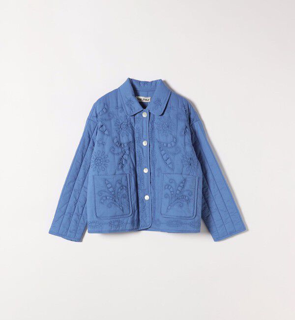 SHIPS any「bon_meur:〈手洗い可能〉中綿 エンブロ キルト コンパクト ジャケット」|その他|