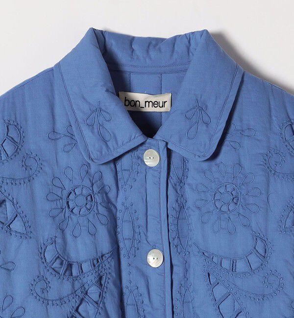 SHIPS any「bon_meur:〈手洗い可能〉中綿 エンブロ キルト コンパクト ジャケット」|その他|