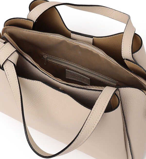 SHIPS for women「MILOS: A4 リボン パーテーション レザー トート M」|トートバッグ|