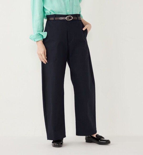 SHIPS Colors 「SHIPS Colors:カーブ チノ パンツ◇」|チノ|ネイビー