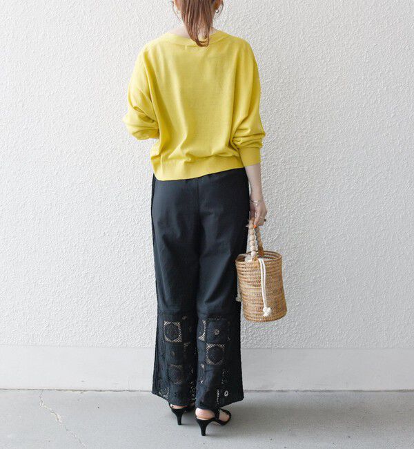 SHIPS any「SHIPS any:〈UVカット/手洗い可能〉シアー Vネック カーディガン」|カーディガン|