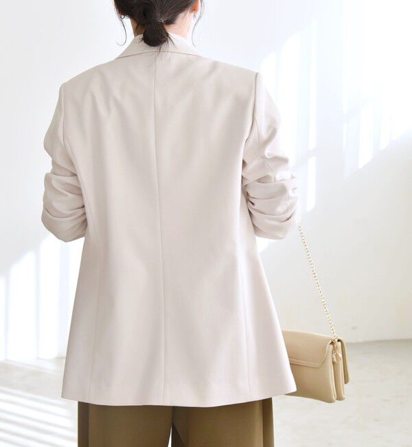 quaranciel「quaranciel: ボクシー テーラード ジャケット（セットアップ対応）」|テーラードジャケット|