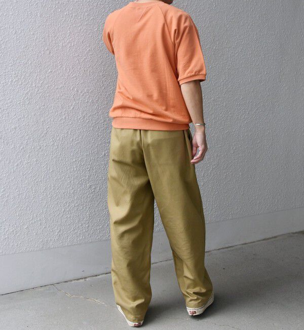 SHIPS any「【SHIPS any別注】athletic wear MASON: スマイルマーク/刺繍 スウェット Tシャツ◇」|Tシャツ・カットソー|