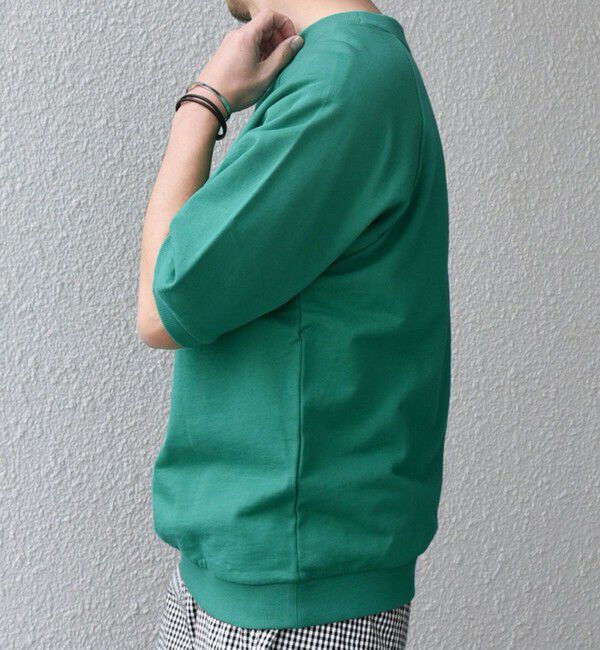 SHIPS any「【SHIPS any別注】athletic wear MASON: スマイルマーク/刺繍 スウェット Tシャツ◇」|Tシャツ・カットソー|