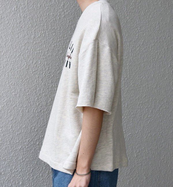 SHIPS any「SHIPS any: ドライタッチ 吊り裏毛 ヴィンテージライク カレッジ スウェット Tシャツ◇」|Tシャツ・カットソー|