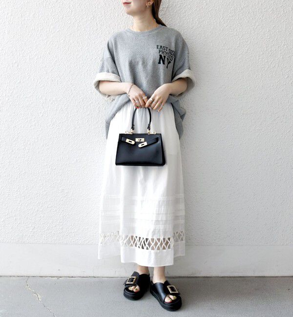 SHIPS any「SHIPS any: ドライタッチ 吊り裏毛 ヴィンテージライク カレッジ スウェット Tシャツ◇」|Tシャツ・カットソー|