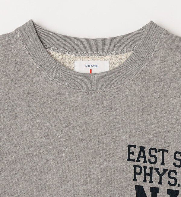 SHIPS any「SHIPS any: ドライタッチ 吊り裏毛 ヴィンテージライク カレッジ スウェット Tシャツ◇」|Tシャツ・カットソー|