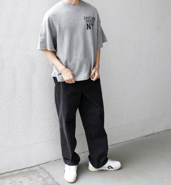 SHIPS any「SHIPS any: ドライタッチ 吊り裏毛 ヴィンテージライク カレッジ スウェット Tシャツ◇」|Tシャツ・カットソー|