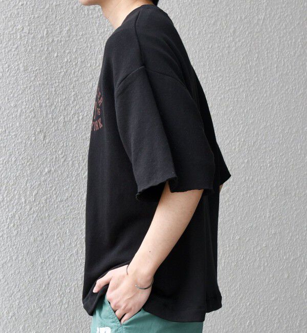 SHIPS any「SHIPS any: ドライタッチ 吊り裏毛 ヴィンテージライク カレッジ スウェット Tシャツ◇」|Tシャツ・カットソー|