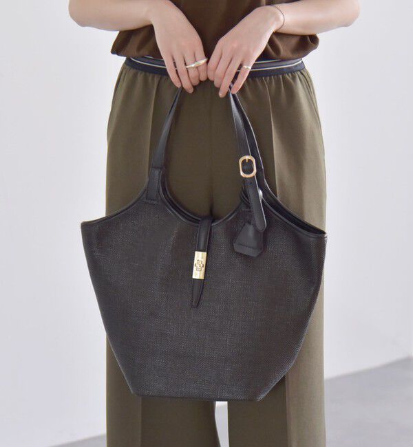 quaranciel「quaranciel: A4 メタル カゴ トートバッグ」|トートバッグ|