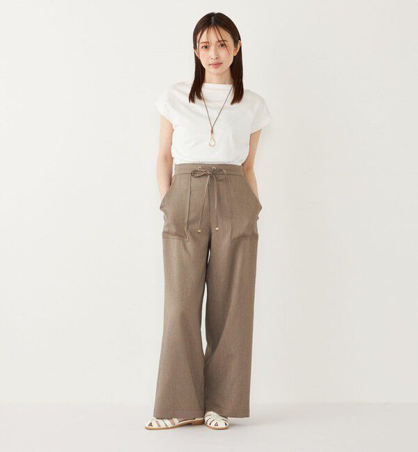 SHIPS Colors 「SHIPS Colors:40/2 天竺 ボートネック トップス」|Tシャツ・カットソー|