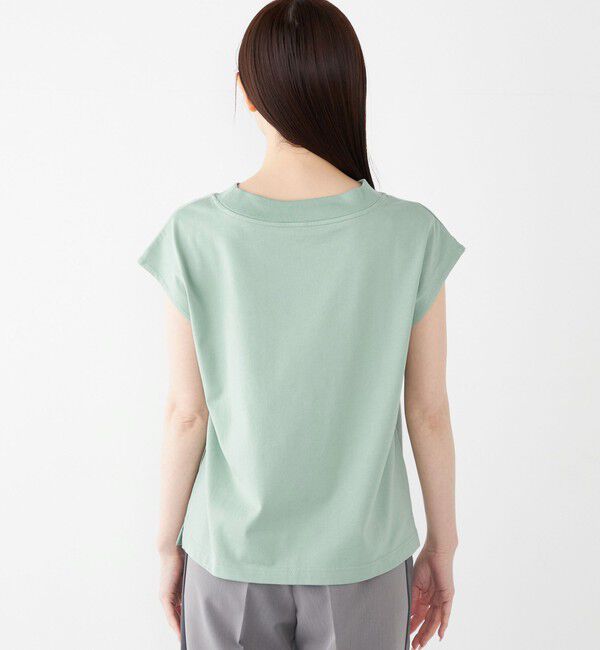 SHIPS Colors 「SHIPS Colors:40/2 天竺 ボートネック トップス」|Tシャツ・カットソー|