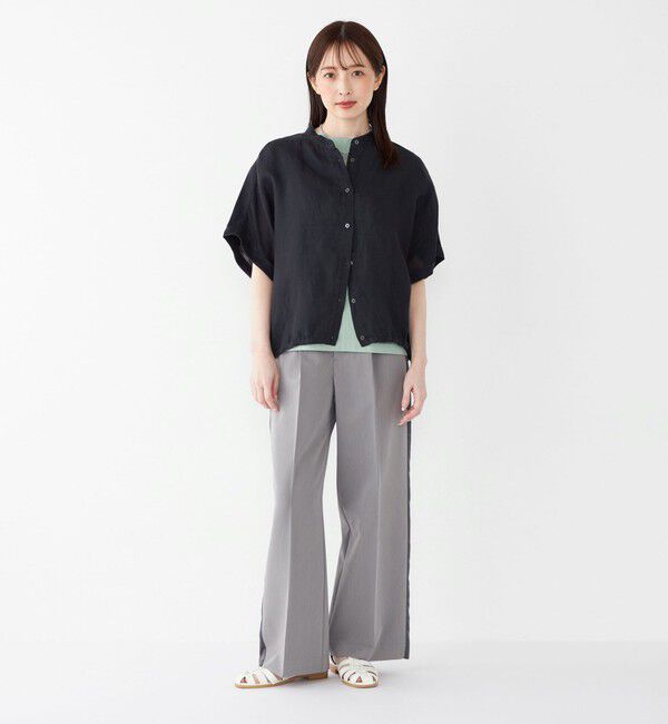 SHIPS Colors 「SHIPS Colors:40/2 天竺 ボートネック トップス」|Tシャツ・カットソー|