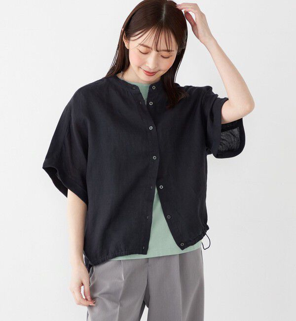 SHIPS Colors 「SHIPS Colors:40/2 天竺 ボートネック トップス」|Tシャツ・カットソー|