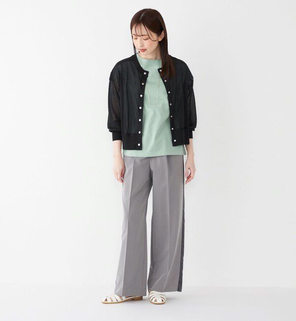 SHIPS Colors 「SHIPS Colors:40/2 天竺 ボートネック トップス」|Tシャツ・カットソー|