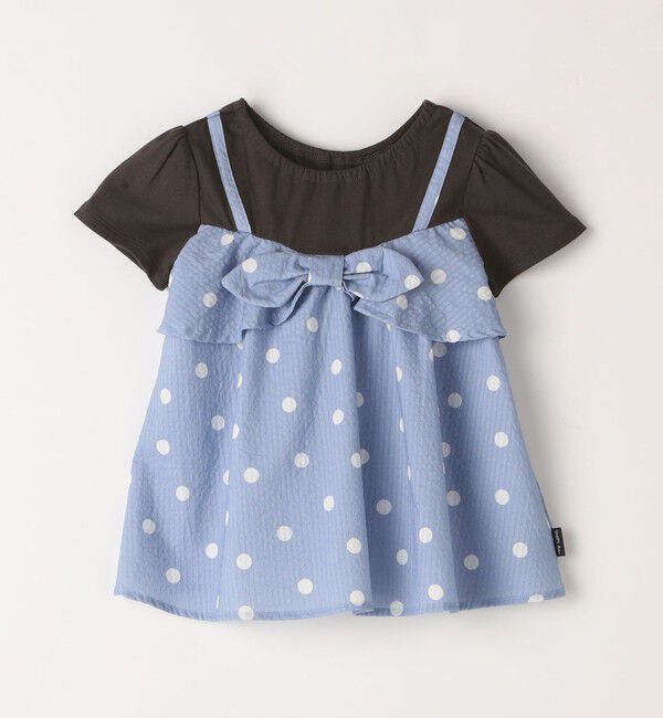 SHIPS Colors 「SHIPS Colors:80～130cm / 2WAY ドット チュニック」|Tシャツ・カットソー|