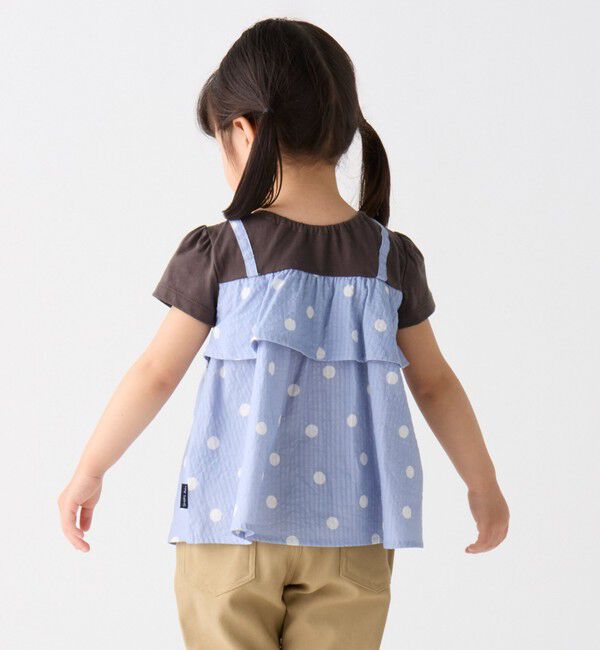 SHIPS Colors 「SHIPS Colors:80～130cm / 2WAY ドット チュニック」|Tシャツ・カットソー|