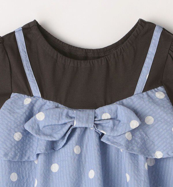 SHIPS Colors 「SHIPS Colors:80～130cm / 2WAY ドット チュニック」|Tシャツ・カットソー|