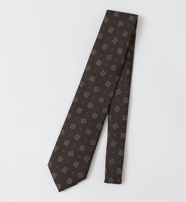 SHIPS「SHIPS: シルク ツイル スクエア コモン ネクタイ」|ネクタイ・蝶ネクタイ|ダークグレー