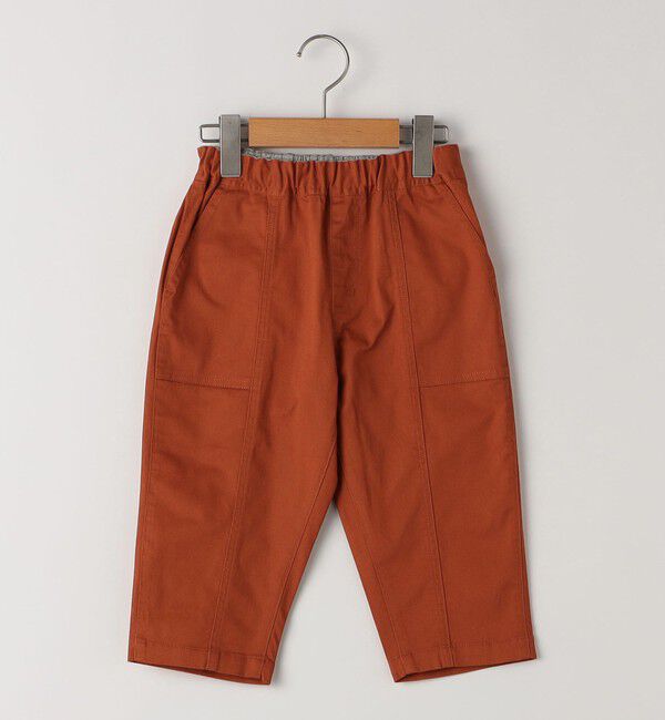 SHIPS KIDS「SHIPS KIDS:100～130cm /テーパード クロップド パンツ」|その他|オレンジ
