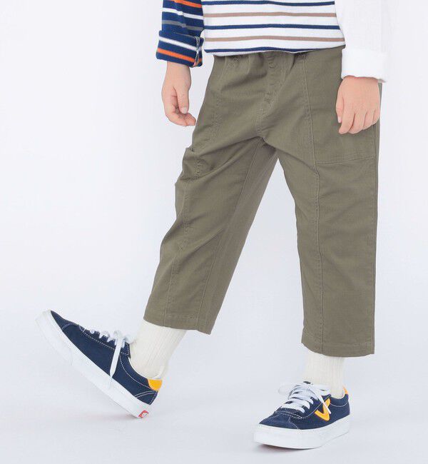SHIPS KIDS「SHIPS KIDS:100～130cm /テーパード クロップド パンツ」|その他|