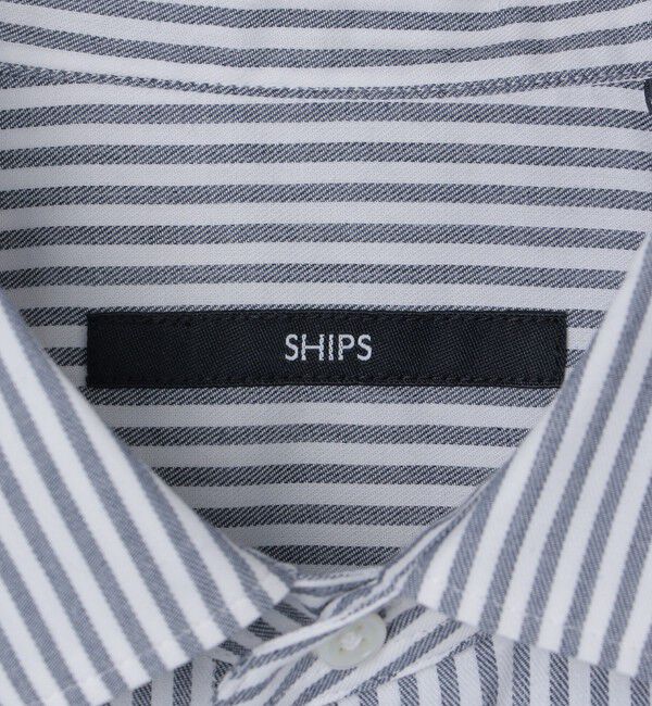 SHIPS「SHIPS: SMOOTH TEX ワイドカラー シャツ」|シャツ・ブラウス|