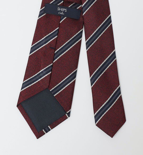 SHIPS Colors 「SHIPS Colors:シルク ストライプ ネクタイ」|ネクタイ・蝶ネクタイ|