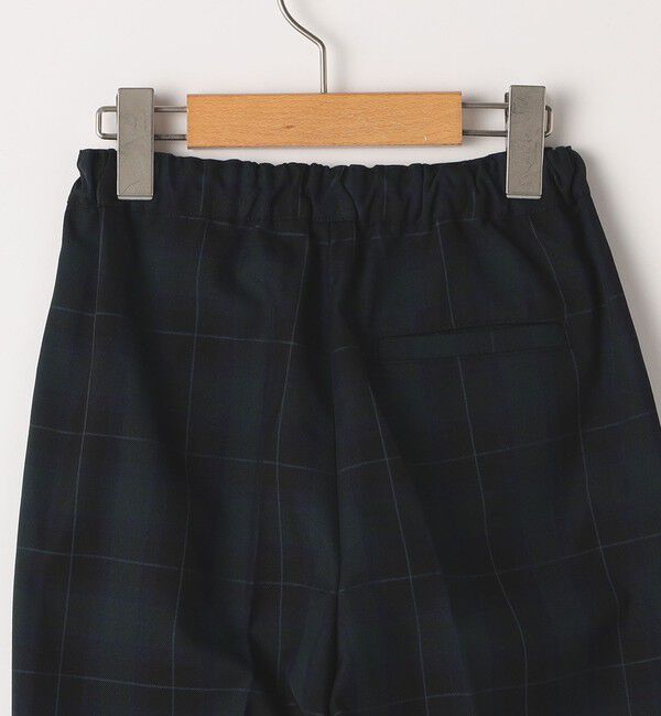 SHIPS KIDS「SHIPS KIDS:100～130cm / 50th ANNIV セレモニー チェック タック パンツ」|スラックス|