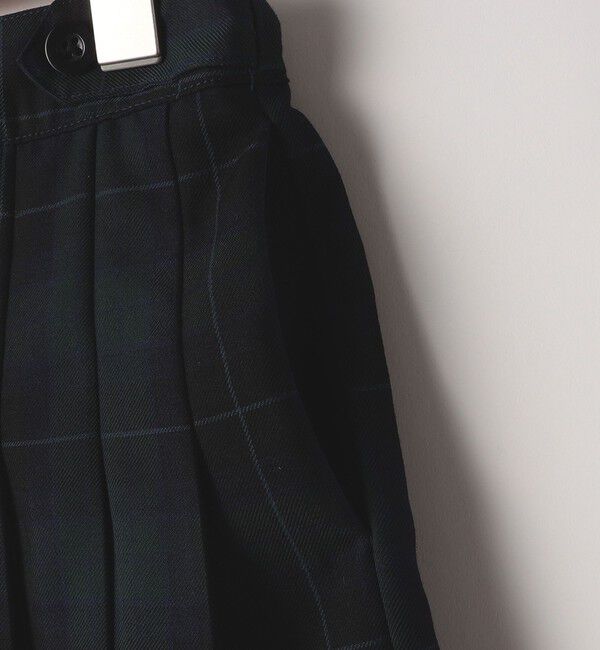 SHIPS KIDS「SHIPS KIDS:90cm / 50th ANNIV セレモニー チェック プリーツ スカート」|スカート|